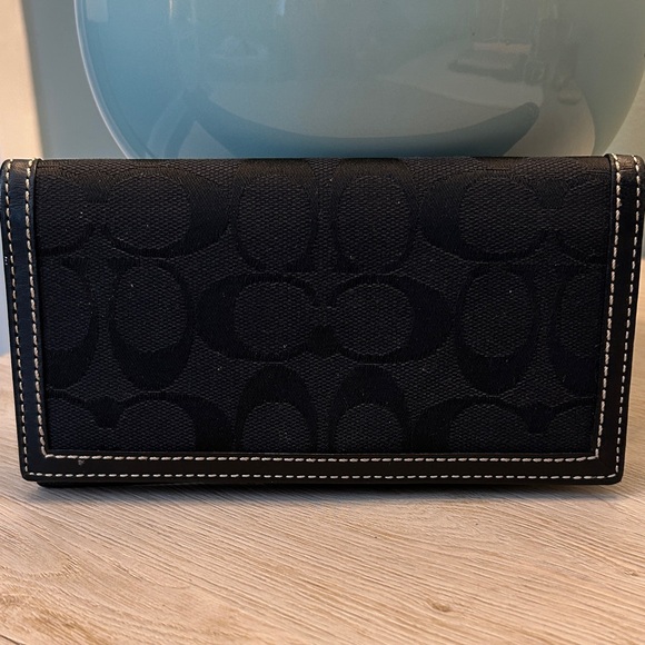 Coach Checkbook Holder - Picture 1 of 12